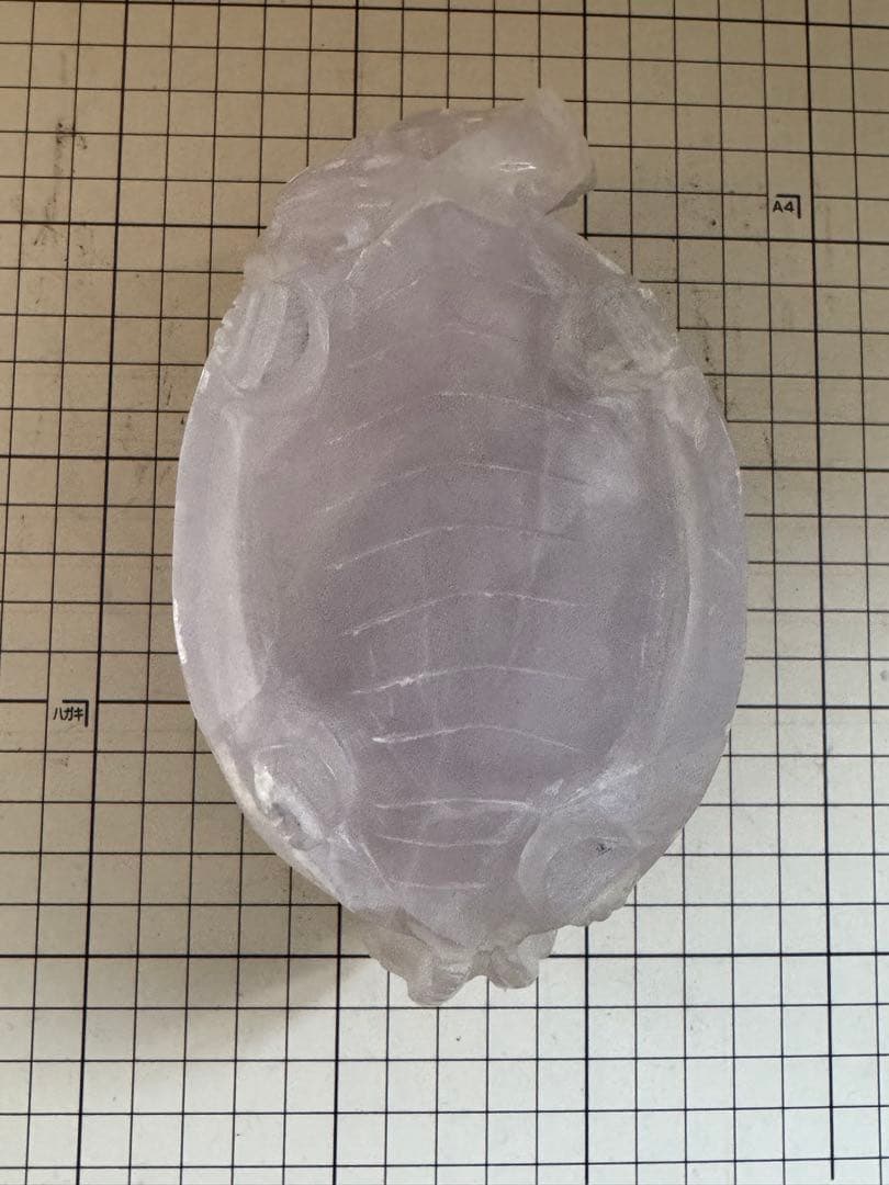 フローライトのロングイ(龍亀)の置物