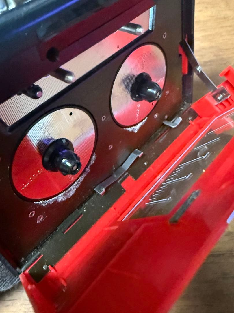 SONY WM-F65 ウォークマン 本体 ジャンク 赤色 レトロ