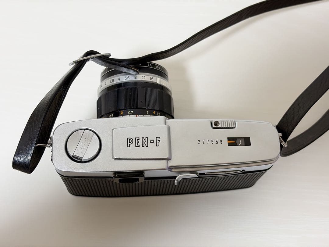 オリンパス ペン F OLYMPUS PEN F 花文字