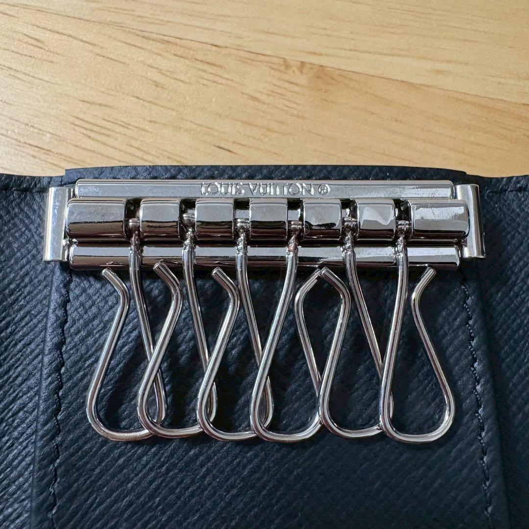 ルイヴィトン LOUIS VUITTON 6連キーケース モノグラム ブラック