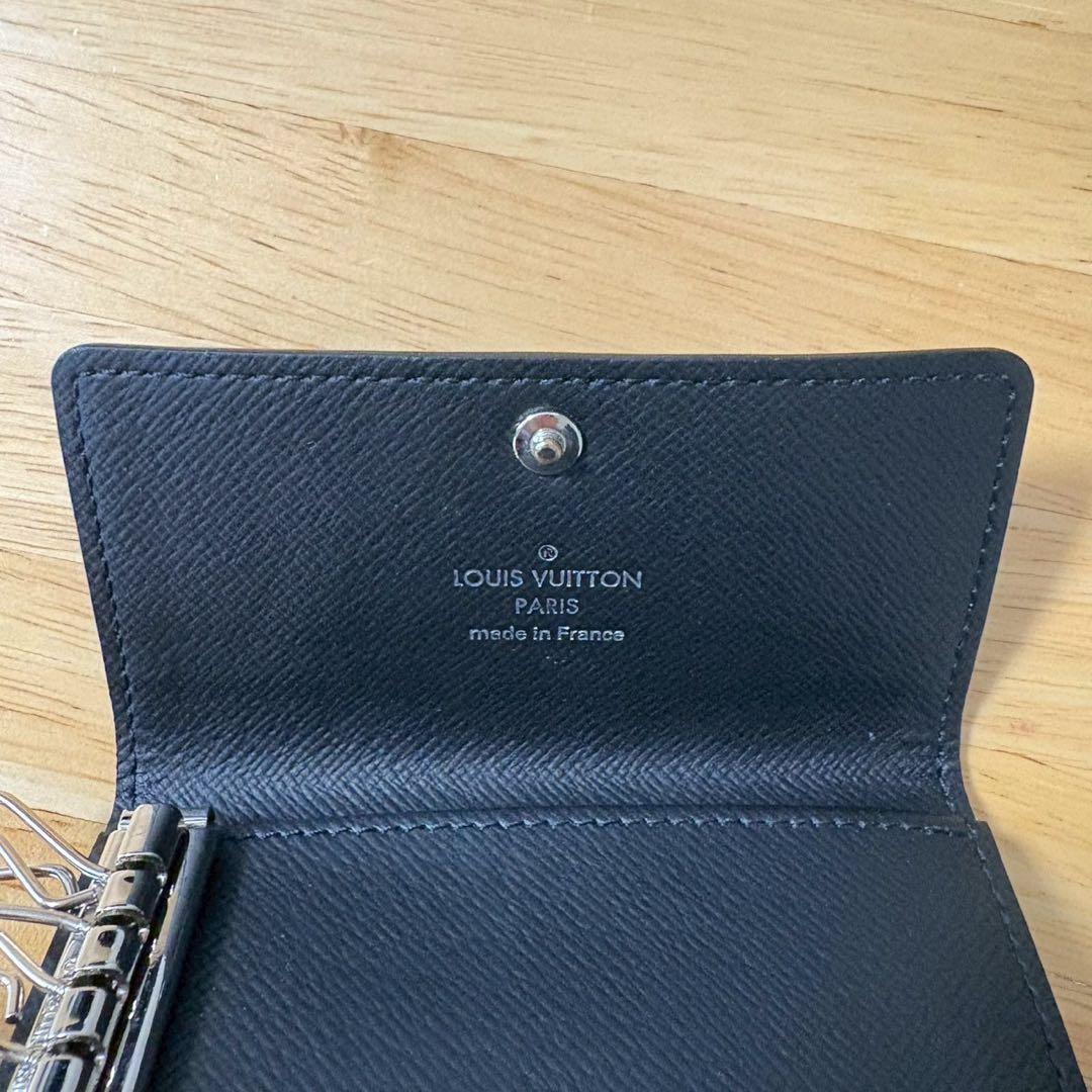 ルイヴィトン LOUIS VUITTON 6連キーケース モノグラム ブラック