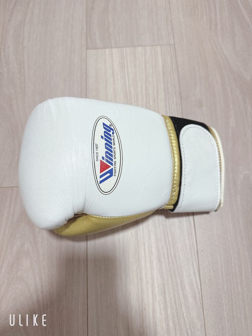 Winning ボクシンググローブ ホワイト/ゴールド