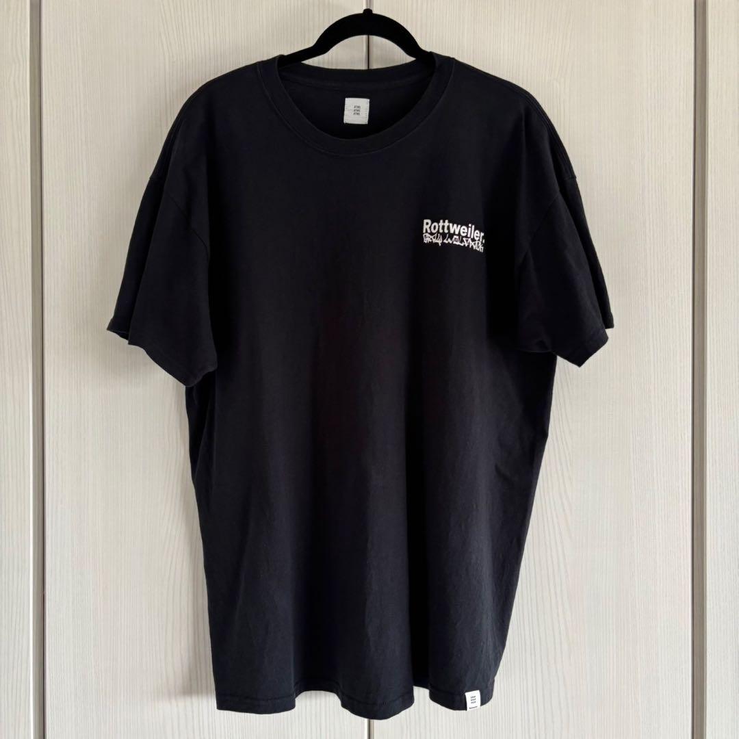 美品 ROTTWEILER ロットワイラー 黒Tシャツ XLサイズ kj着用