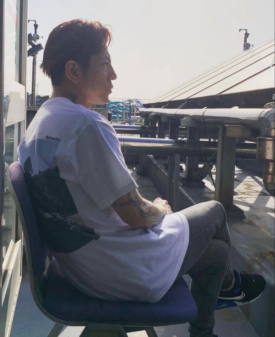 美品 ROTTWEILER ロットワイラー 黒Tシャツ XLサイズ kj着用