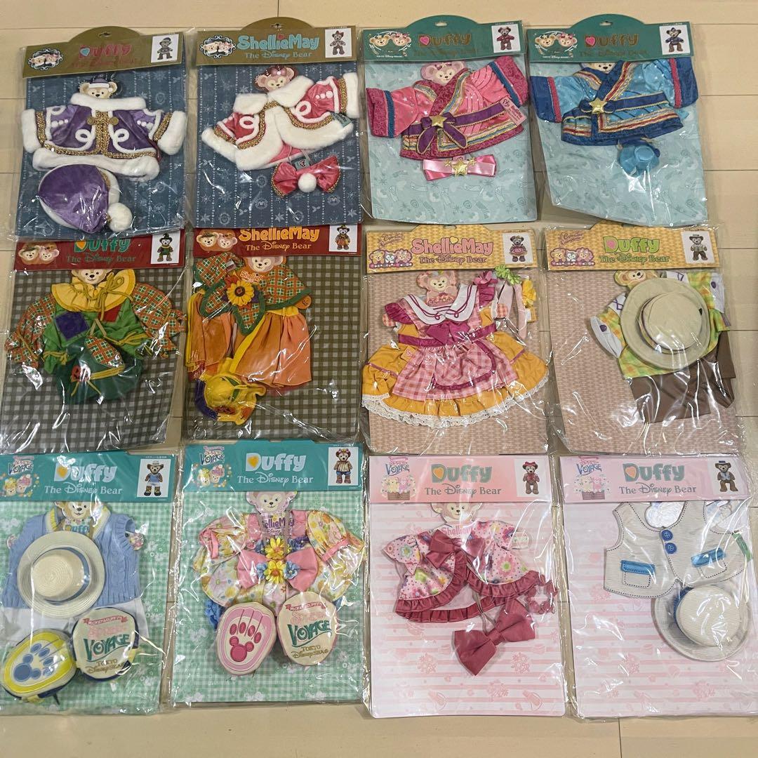 未開封品❗️ダッフィ & シェリーメイ　コスチューム　12点セット