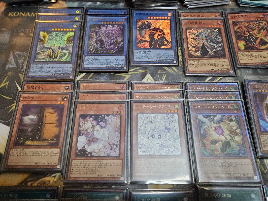 【優勝実績有】 巳剣 デッキ 一部高レア 儀式の下準備 ドロール&ロックバード