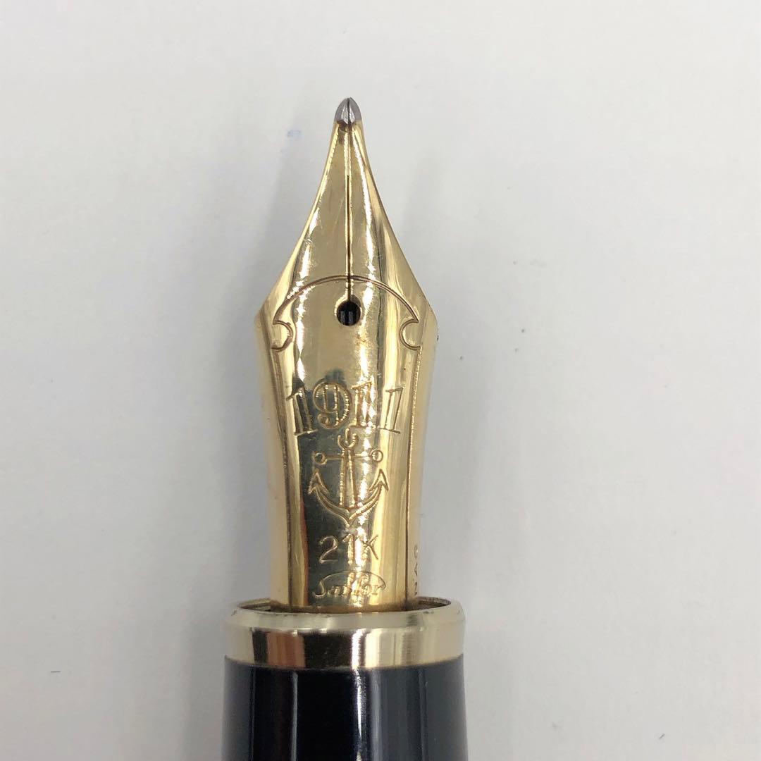 3ADM032 SAILOR セーラー 万年筆 21k NAG 長刀 コンコルド