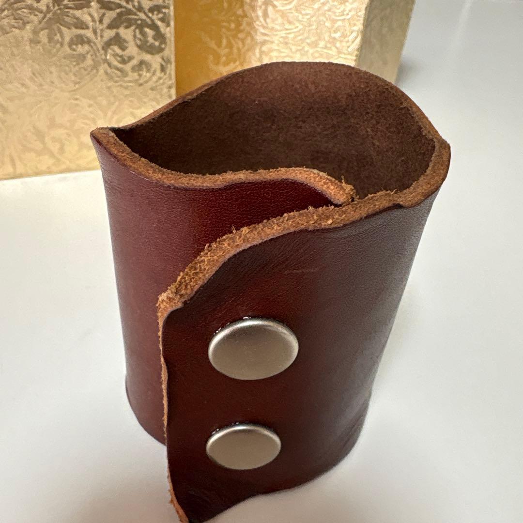 UNDERCOVER 牛革 アンクル バングル ブレスレット ブラウン 希少