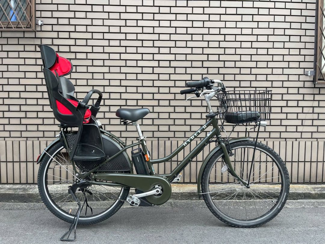 電動アシスト自転車 チャイルドシート付き