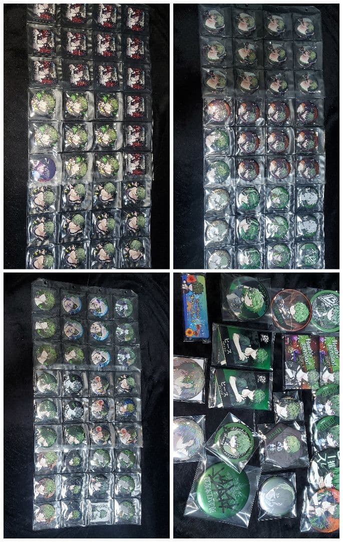 ブラスタ ヒース 缶バッジまとめ