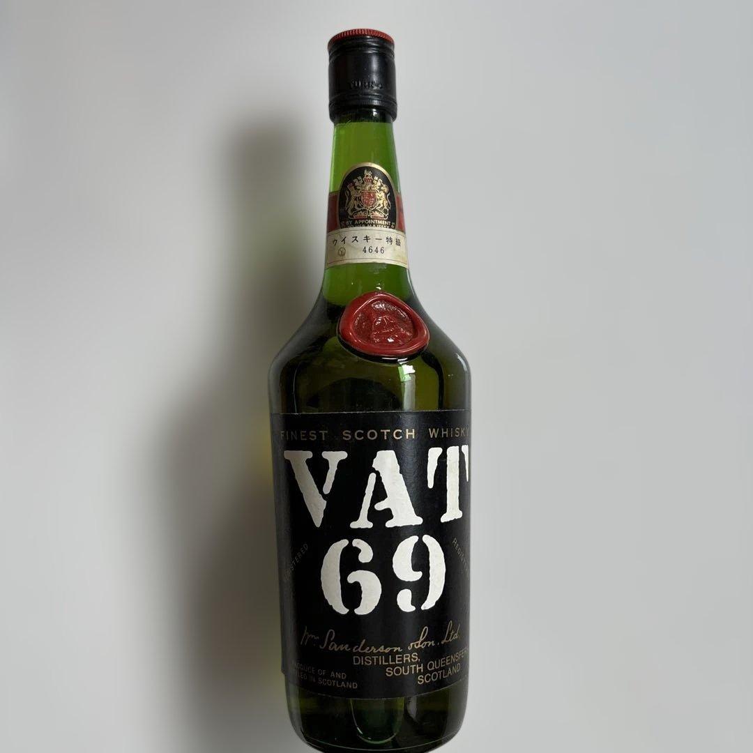 ✴︎VAT 69 スコッチウイスキー ・未開封・古酒✴︎