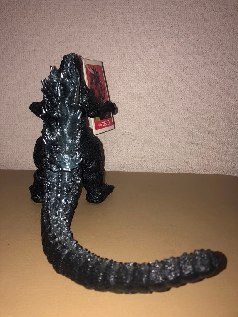 ゴジラ 1994年製★タグ付き★バンダイJAPAN円谷英二　円谷プロ　怪獣ソフビ