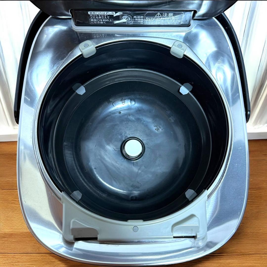 ☆良品 東芝 RC-10VXT K 真空圧力IHジャー炊飯器 5.5合 炎匠炊き