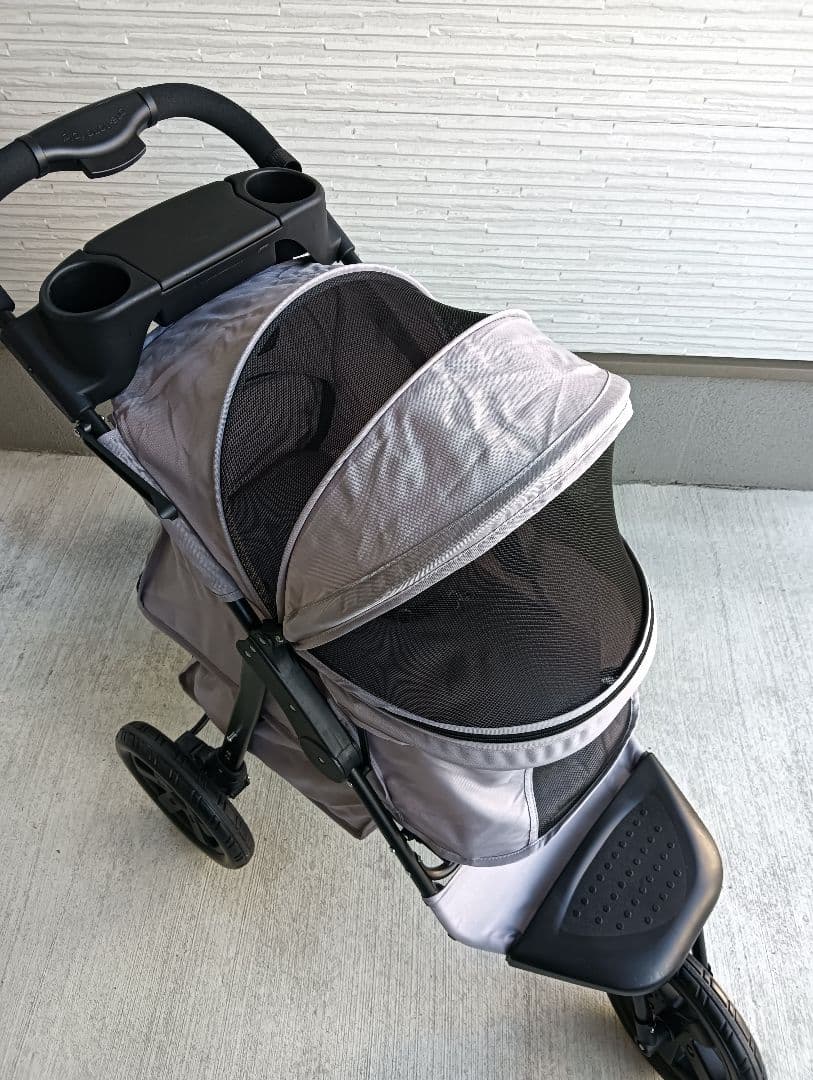 【ほぼ新品】Richell リッチェル ペットカート プレンタ 小型犬用