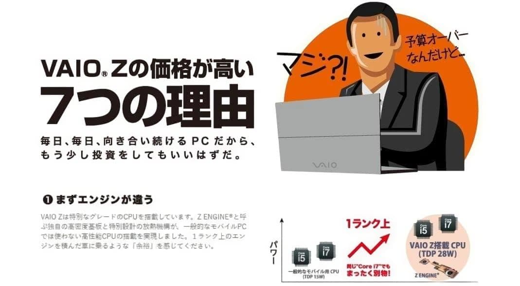 VAIO『Z』モンスターPC i7 タブレットPC バッテリー良好 希少ラスト