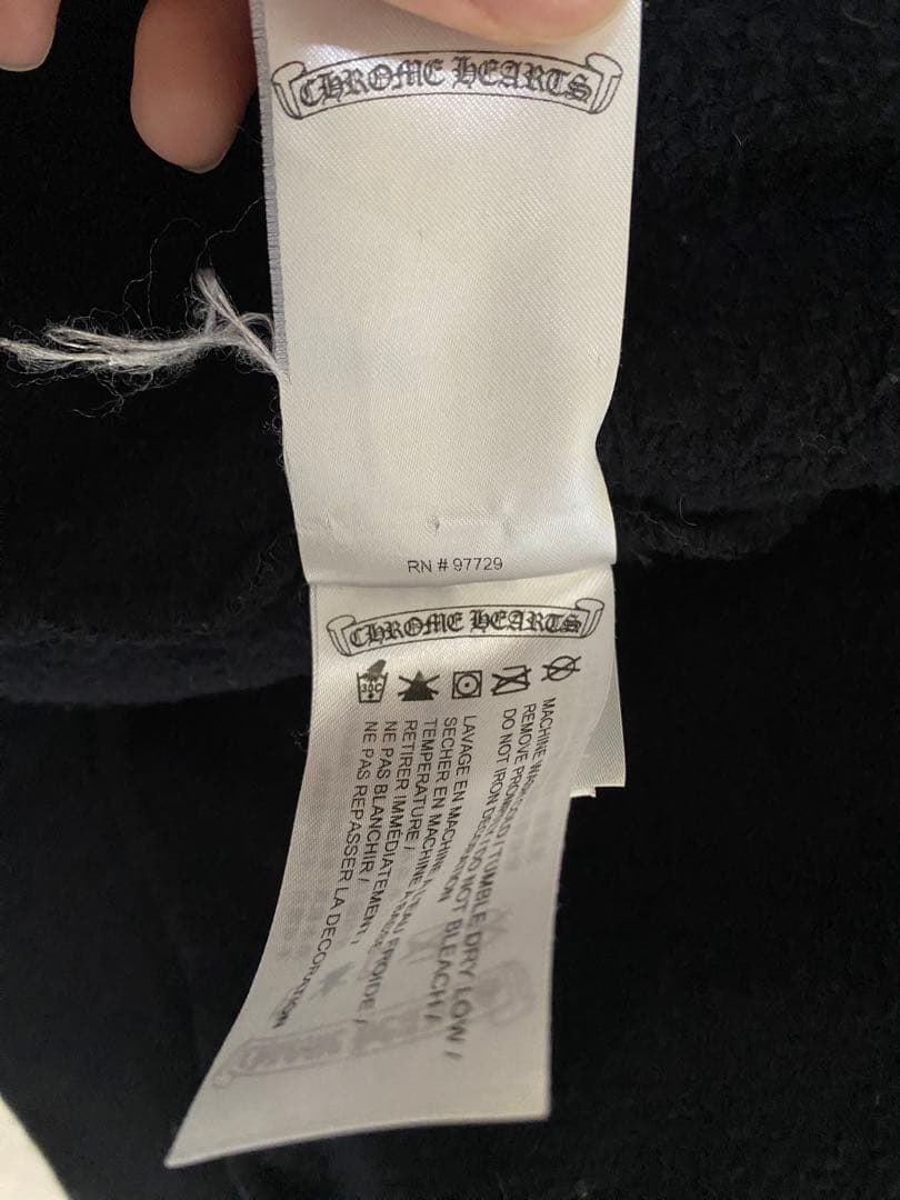 1*1様 Chrome Heartsクロムハーツ バックアーチ パーカー Sサイ