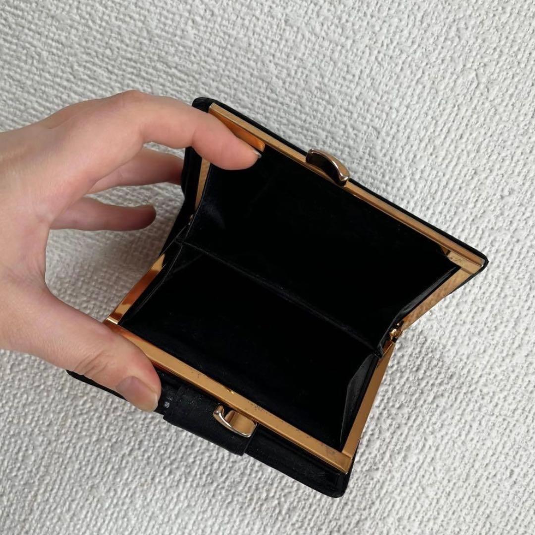 【希少品】Givenchy がま口 二つ折り財布