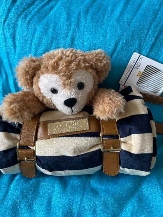 ディズニーシー　ダッフィー　シェリーメイ　ぬいぐるみ　ブランケット　膝掛け　新品