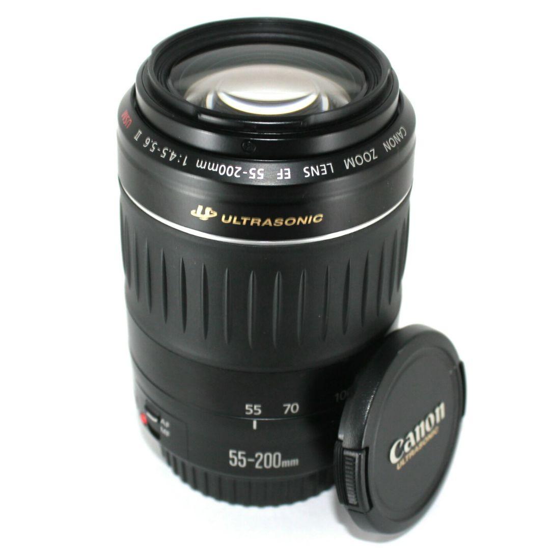 Canon EF 55-200mm Ⅱ USM 望遠ズームレンズ✨完動美品✨