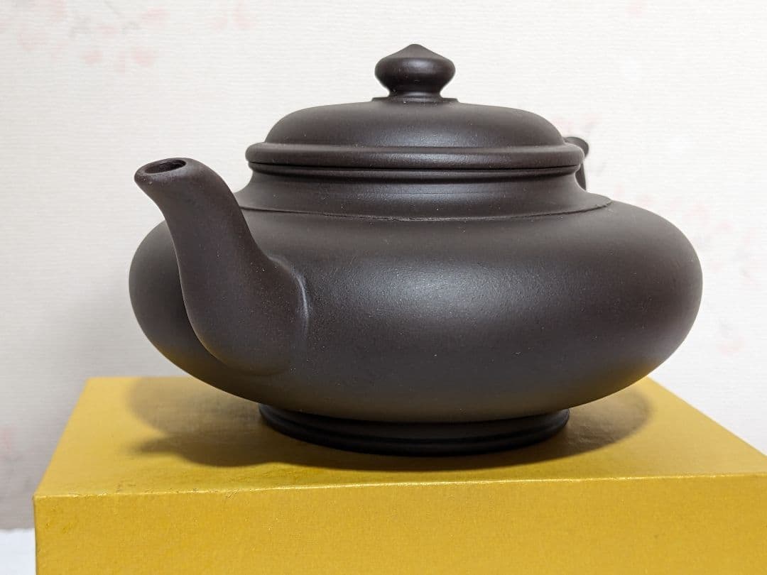 ♦中国 宜興窯 紫泥茶壺 茶器 茶道具 美術品 工芸品 コレクション 骨董品