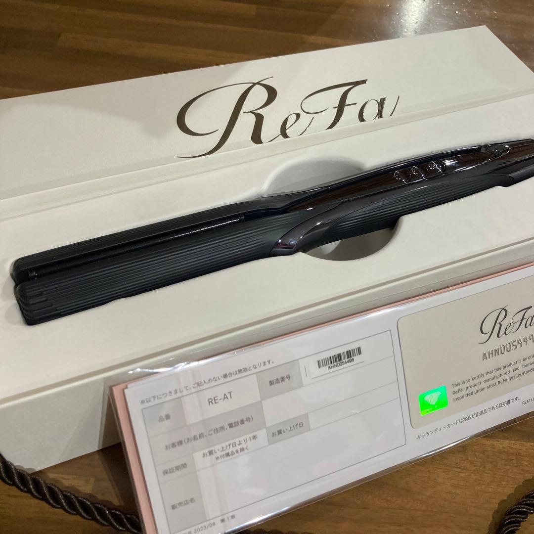 美品✳︎ほぼ未使用品！！ReFa STRAIGHT IRON PRO ブラック