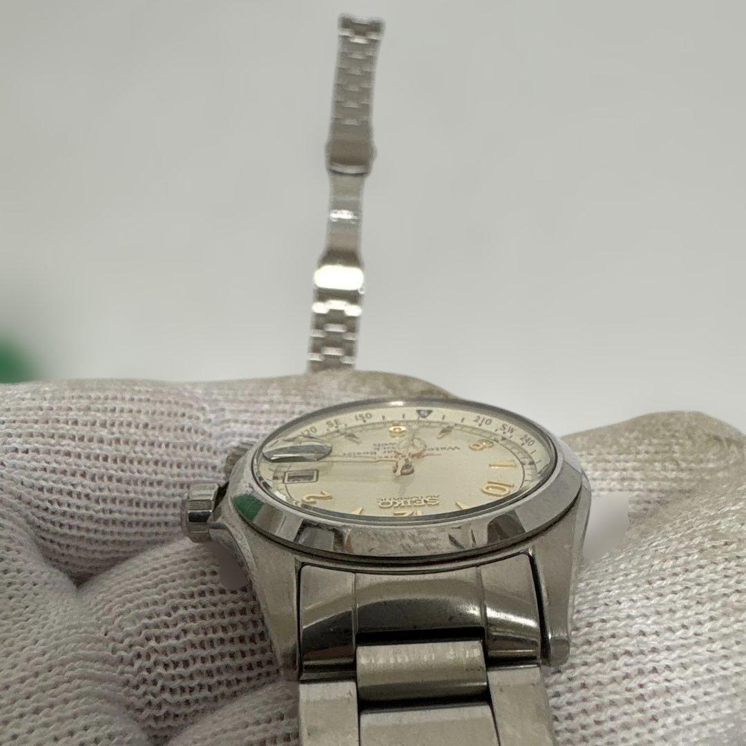 【希少品】SEIKO セイコーアルピニスト 4S15 SCVF 白文字盤 廃盤