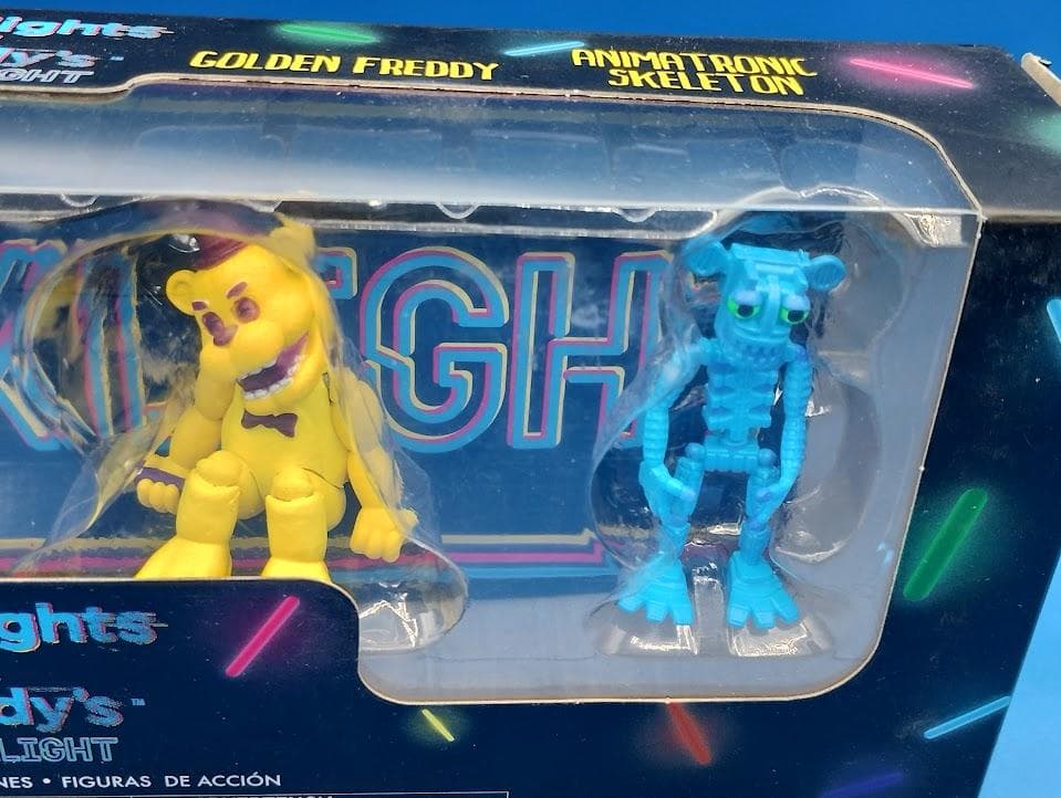 正規品 FNAF ブラックライト ミニフィギュア 8体セット ファンコ