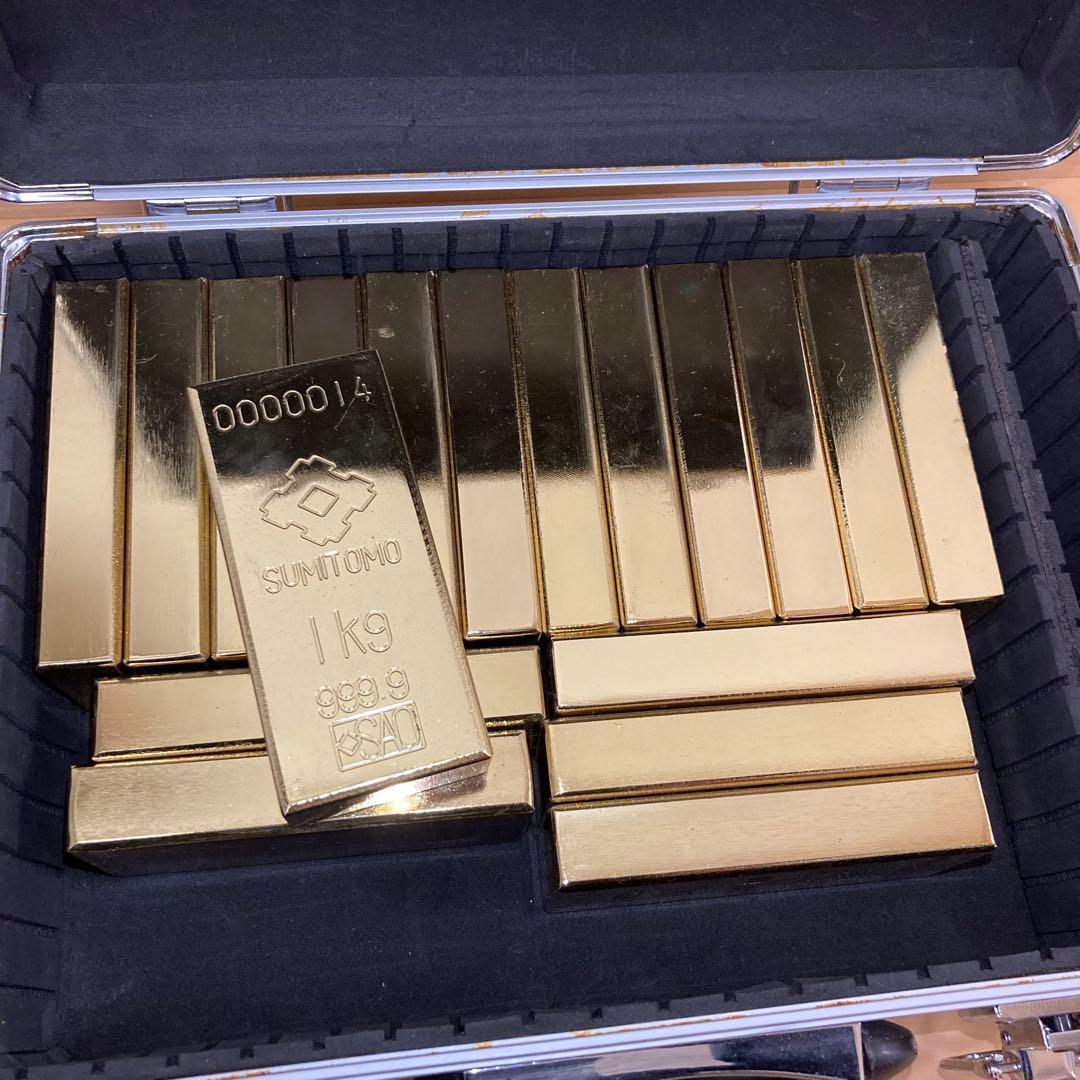 SUMITOMO 超特価 インゴット　金の金棒　レプリカ　延べ棒　金　純金　住友