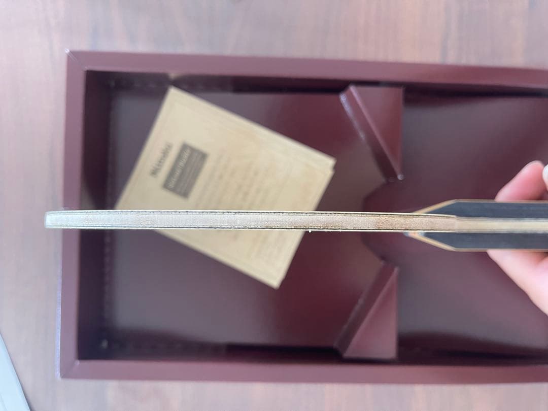 Nittaku アコースティックカーボン　卓球ラケット