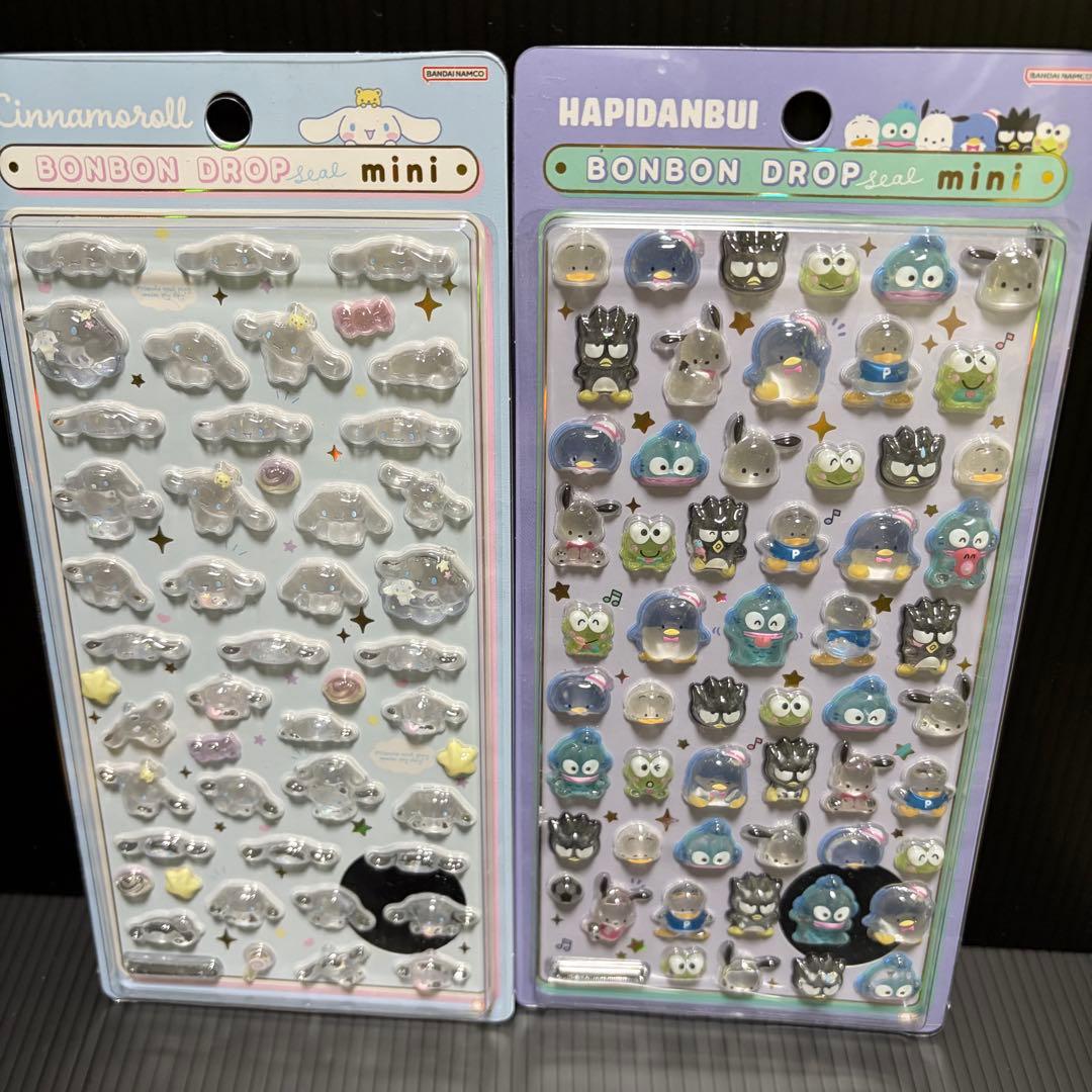 正規品 即日発送 サンリオミニ ボンボンドロップシール 8種セット