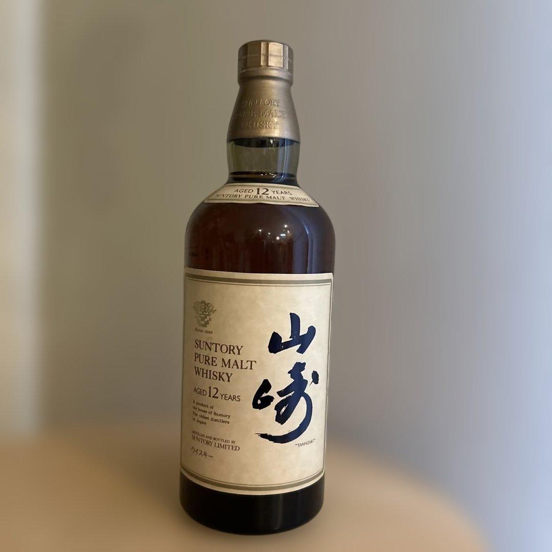 サントリー山崎 12年 山崎蒸留所 ピュアモルトウイスキー 750ml