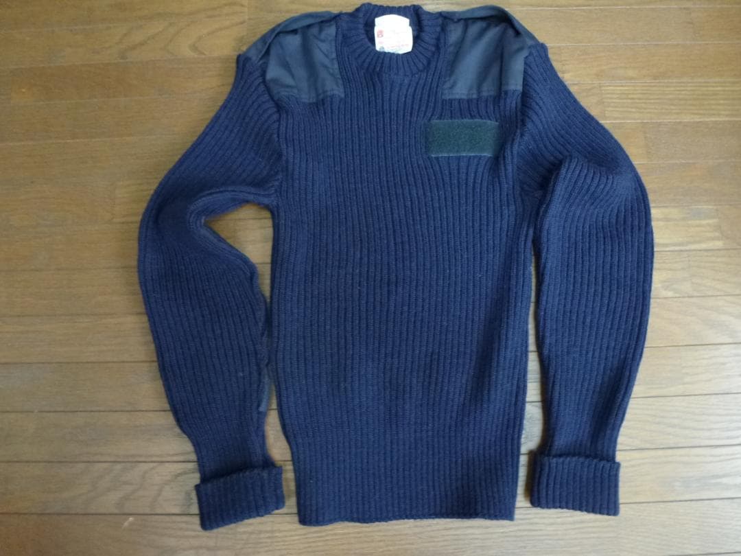 米海軍実物 コマンドセータ英国製 Woolly pully USN岩国厚木横須賀