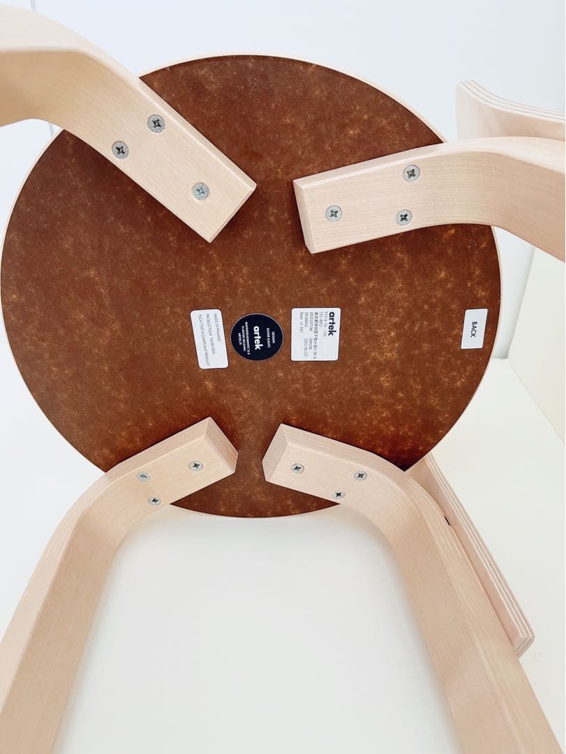 artek K65 ハイチェア　アルテック　ホワイトラミネート　SCOPE