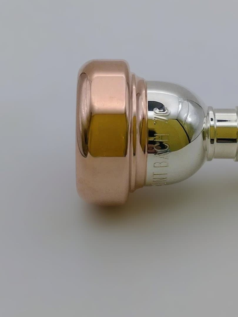 Bach トランペットマウスピース 7C リムインナーピンクゴールド