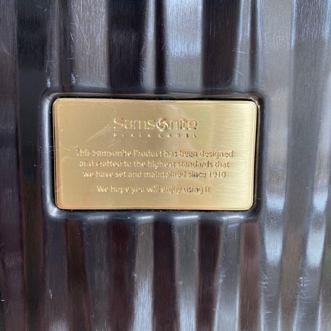 サムソナイト ブラックキャリーケース