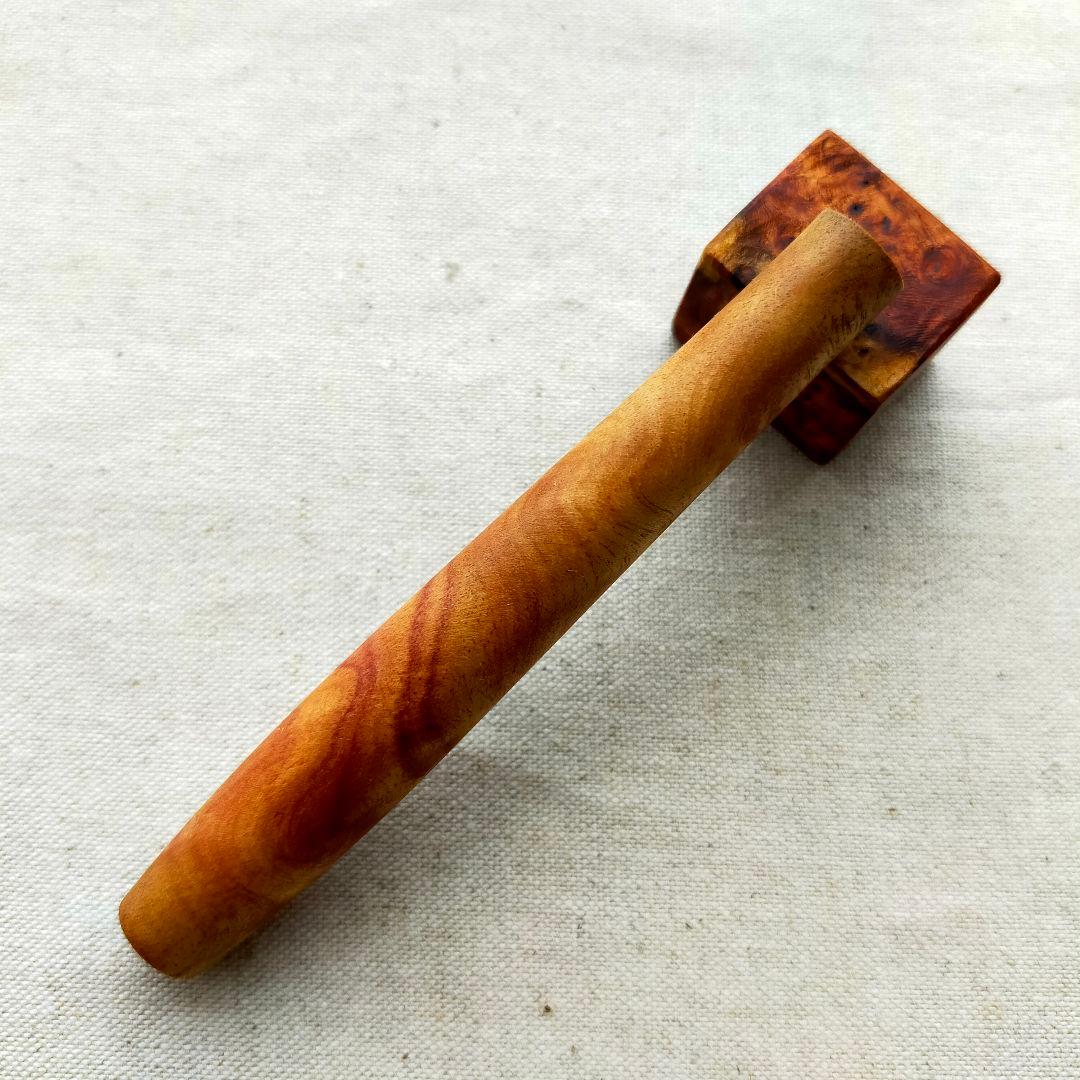 【マーブルウッド】　工房楔監修　加藤金属　KATO201、202用　木軸　軸のみ