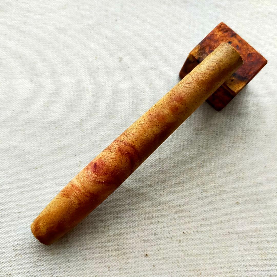 【マーブルウッド】　工房楔監修　加藤金属　KATO201、202用　木軸　軸のみ