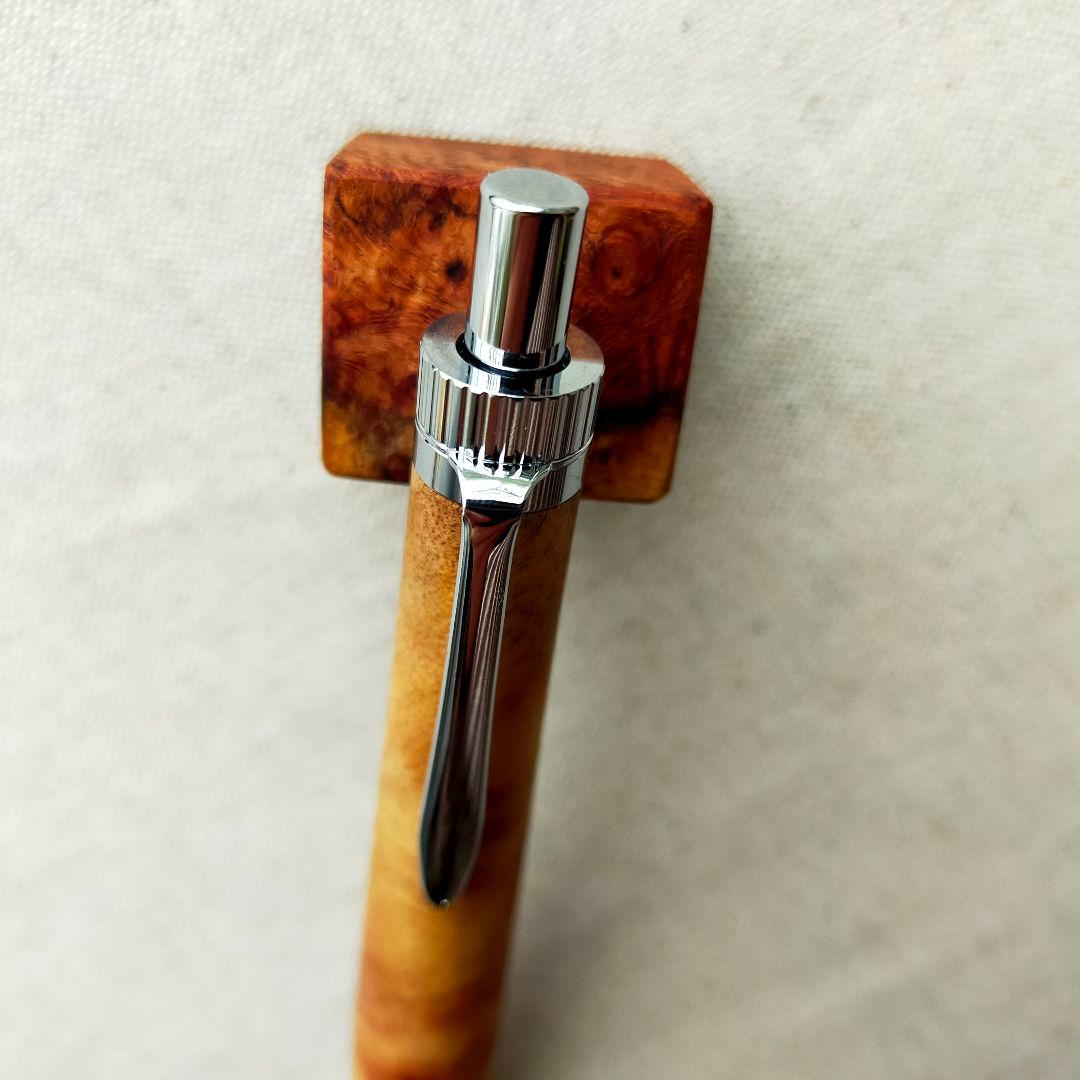 【マーブルウッド】　工房楔監修　加藤金属　KATO201、202用　木軸　軸のみ