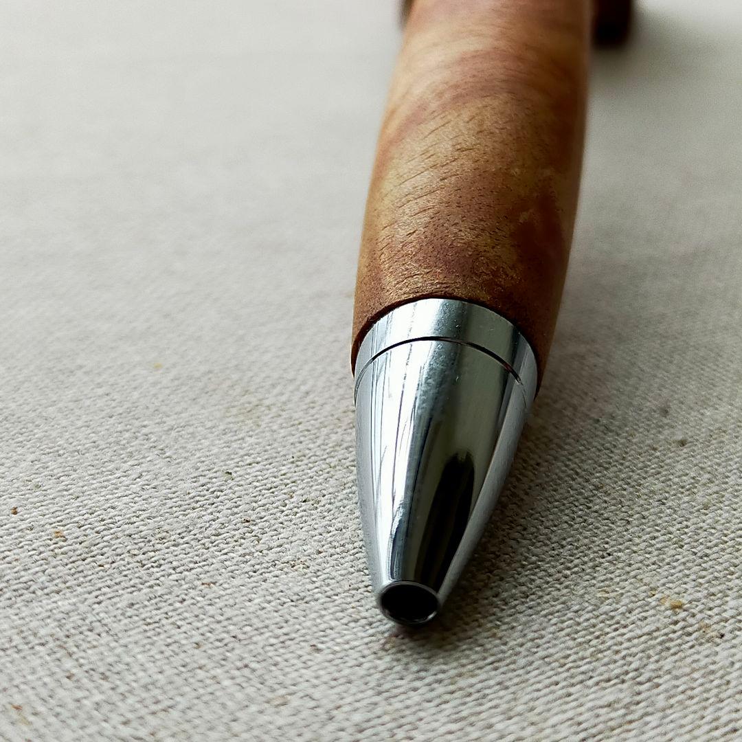 【マーブルウッド】　工房楔監修　加藤金属　KATO201、202用　木軸　軸のみ