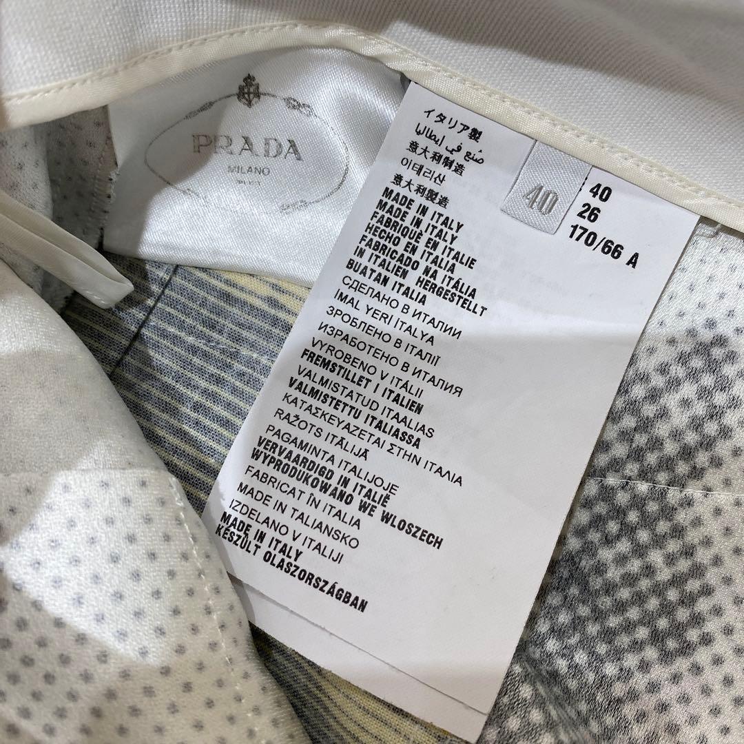 プラダ　プリーツスカート　40コレクション