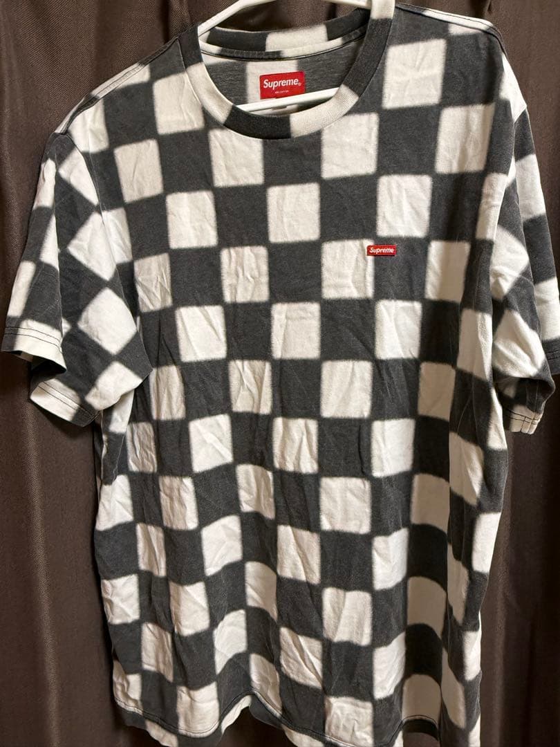 ご*じ様 Supreme Small Box Tee Checkerboard