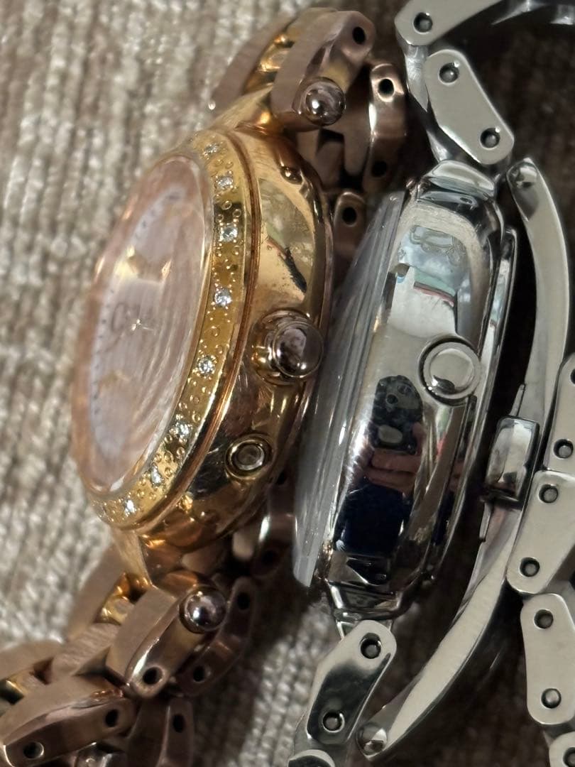 シチズン　電波時計　エクシート　ジャンク　2本