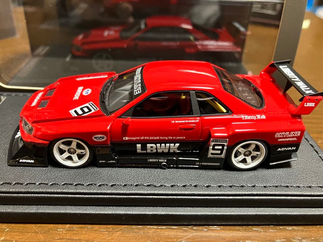1/43 スカイライン LB-ER34 Super Silhouette