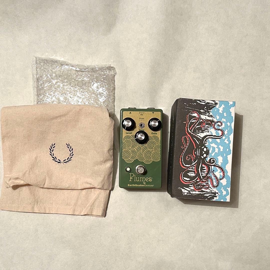 【未使用】EarthQuaker Devices Plumes 箱付き