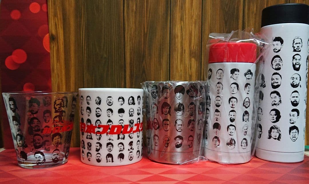 新日本プロレス ステンレスタンブラー マグカップ グラス ステンレスボトル２種類