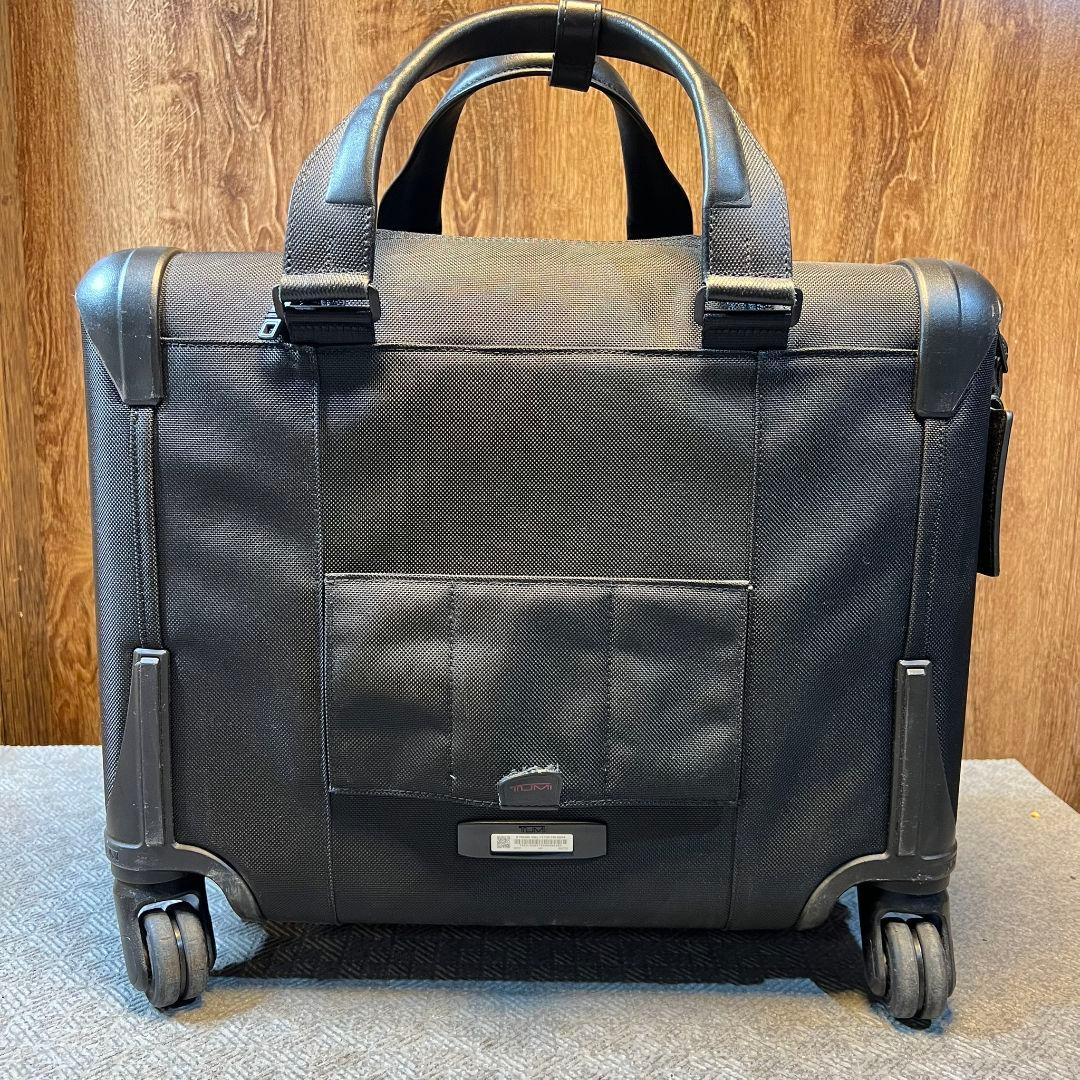 F868\"　ワケアリ品　TUMI デラックス・4ウィール・ラップトップ・ケース