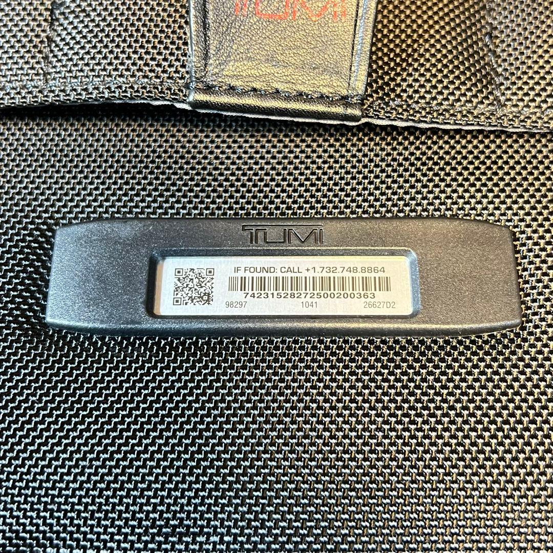 F868\"　ワケアリ品　TUMI デラックス・4ウィール・ラップトップ・ケース