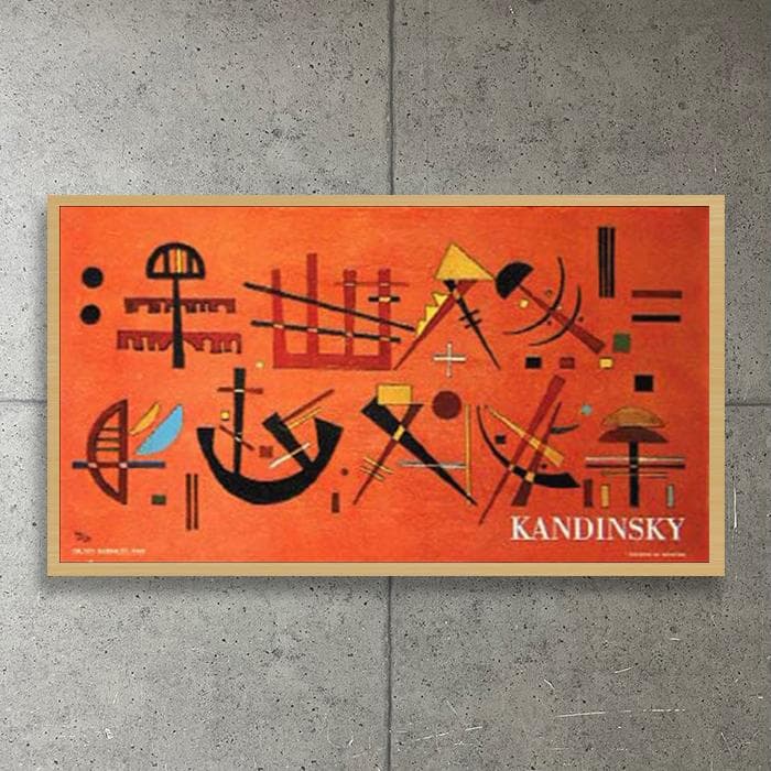 額装済/Signes 1928（ワシリー カンディンスキー）/アートポスター