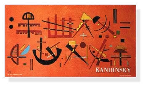 額装済/Signes 1928（ワシリー カンディンスキー）/アートポスター