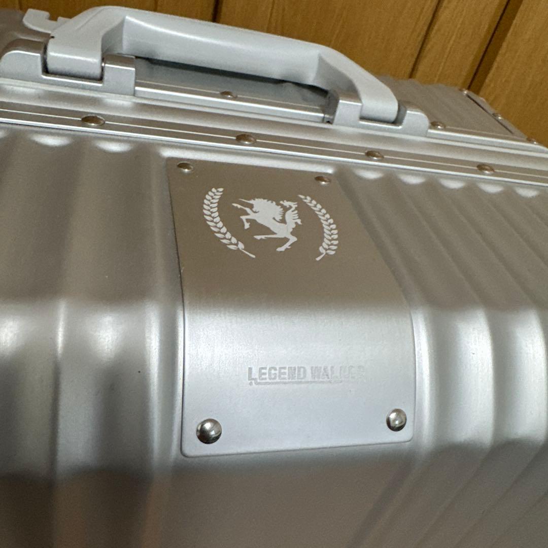 レジェンドウォーカー 1512 アルミ スーツケース 64L M シルバー